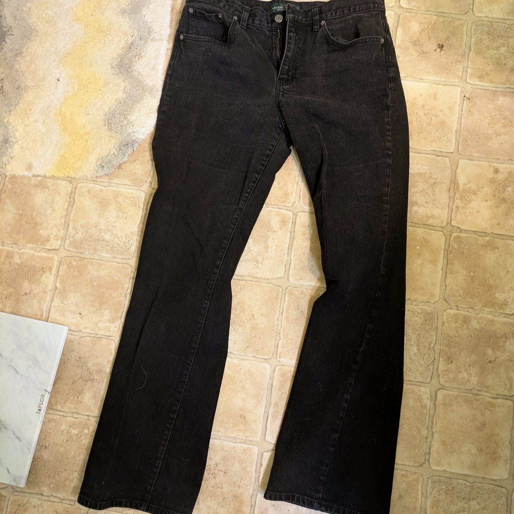 Black Denim Jeans Women's